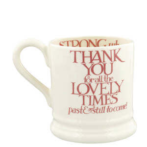 Emma Bridgewater Pink Toast Soul Sisters Half Pint Mug